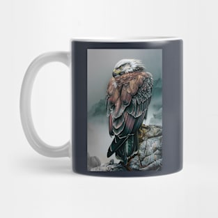 majestic bald eagle Mug